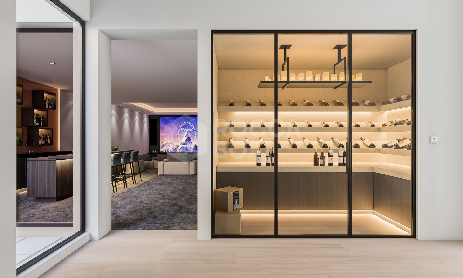 Contemporary villa for sale in La Reserva de la Cala Golf, Mijas, Spain