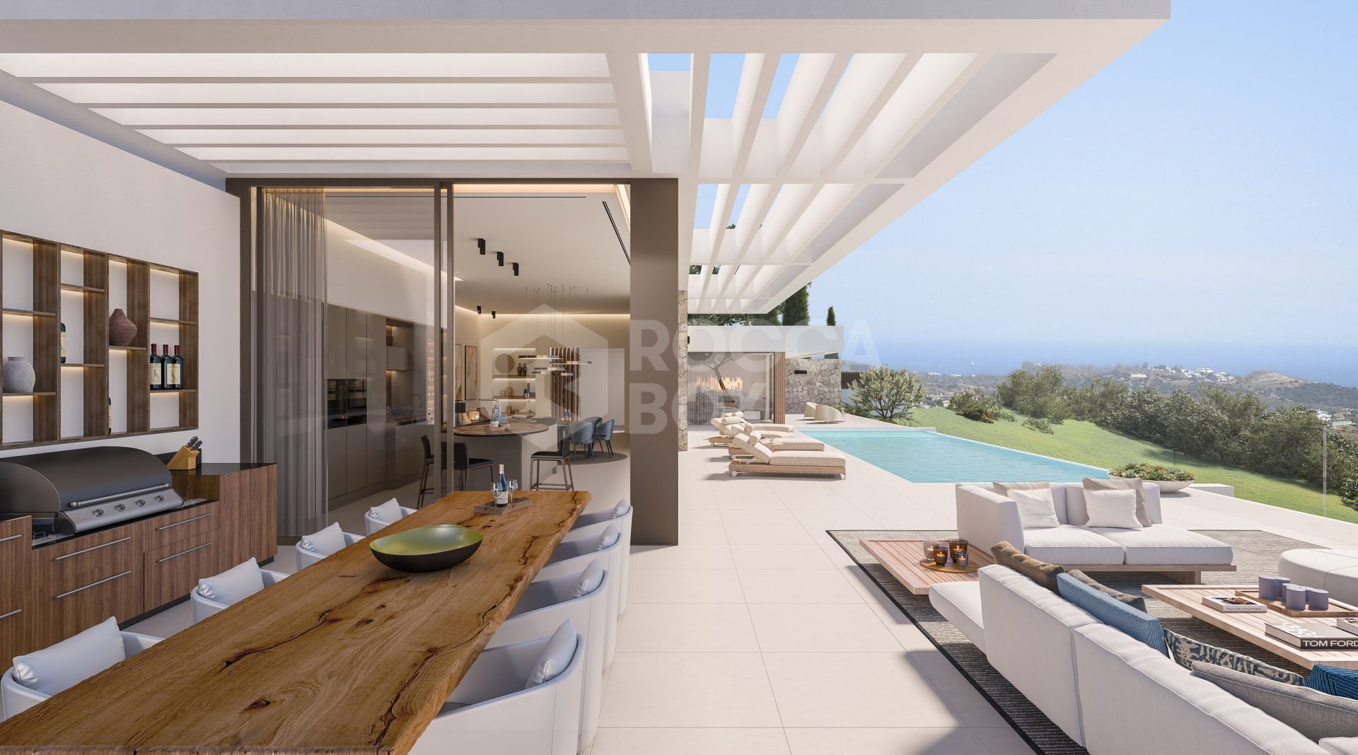 Contemporary villa for sale in La Reserva de la Cala Golf, Mijas, Spain