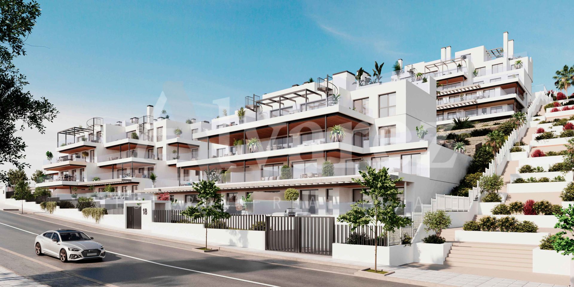 Development in Las Mesas, Estepona