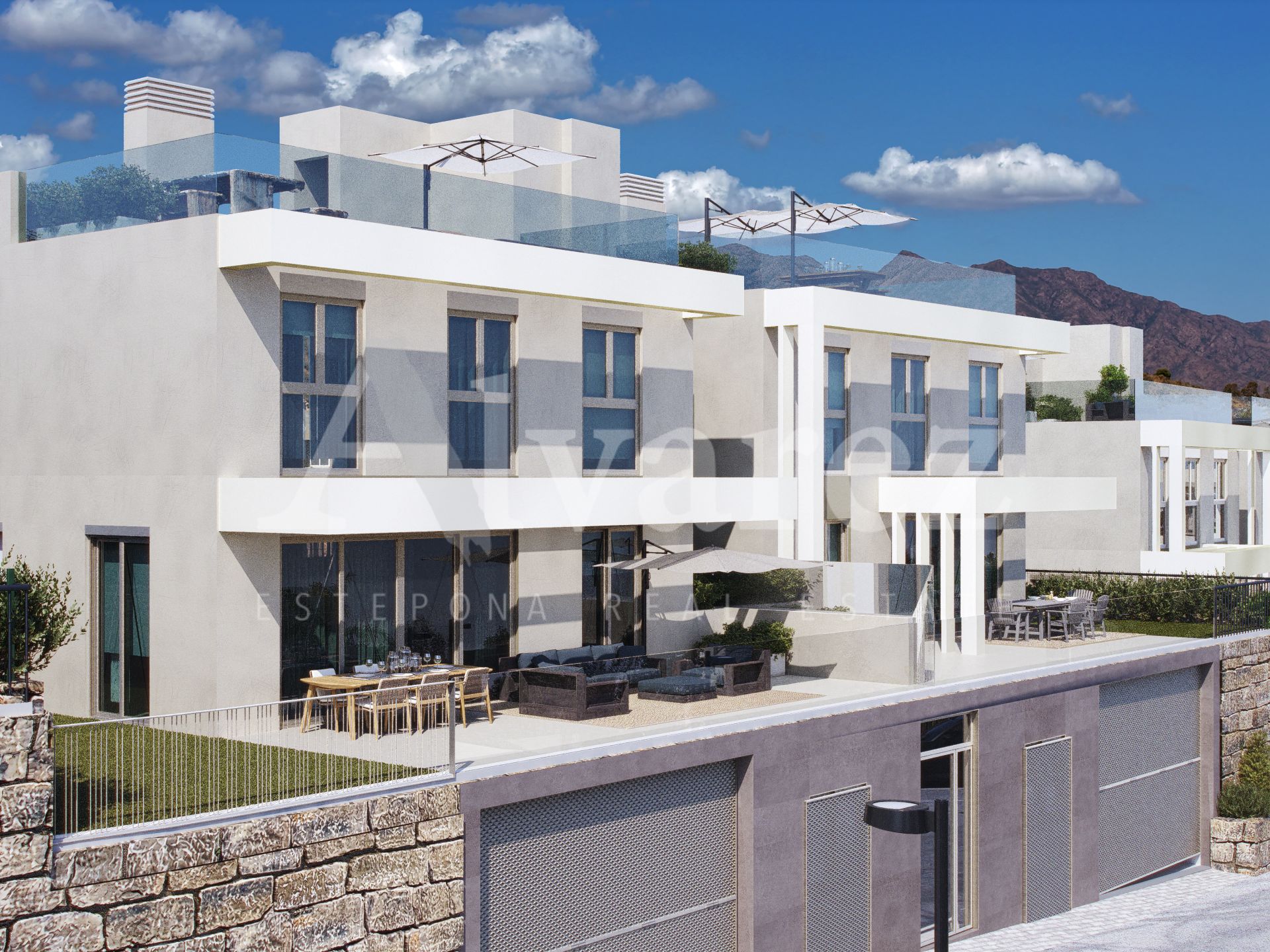 Development in Cala de Mijas, Mijas Costa
