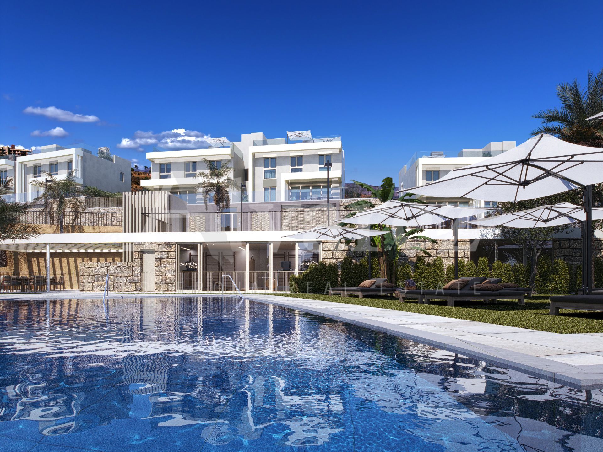 Development in Cala de Mijas, Mijas Costa