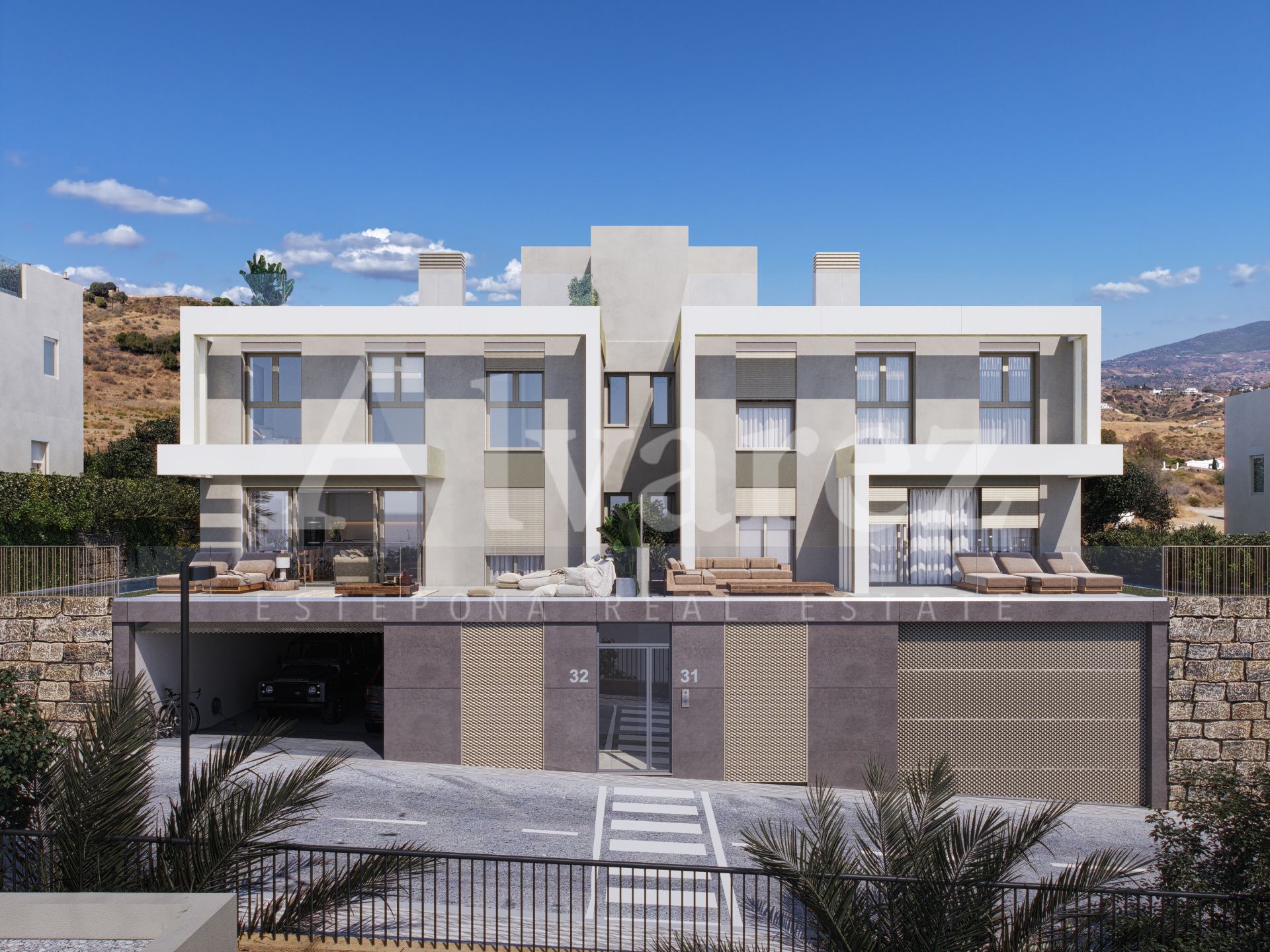 Development in Cala de Mijas, Mijas Costa