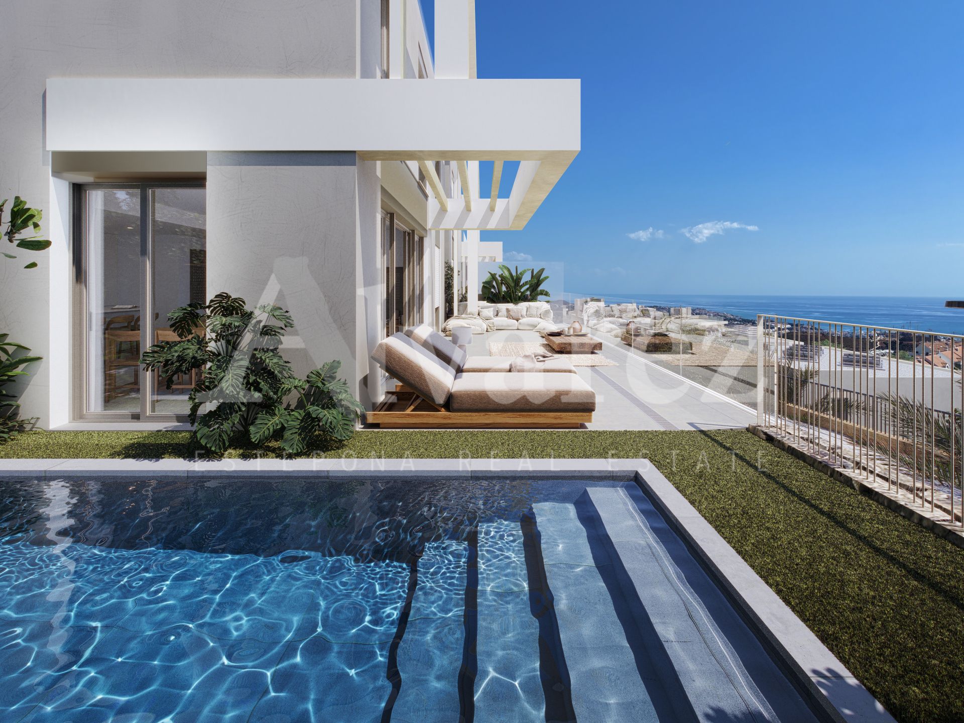 Development in Cala de Mijas, Mijas Costa