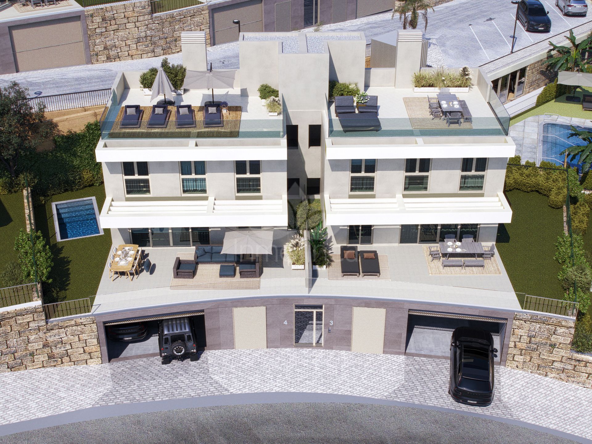 Development in Cala de Mijas, Mijas Costa