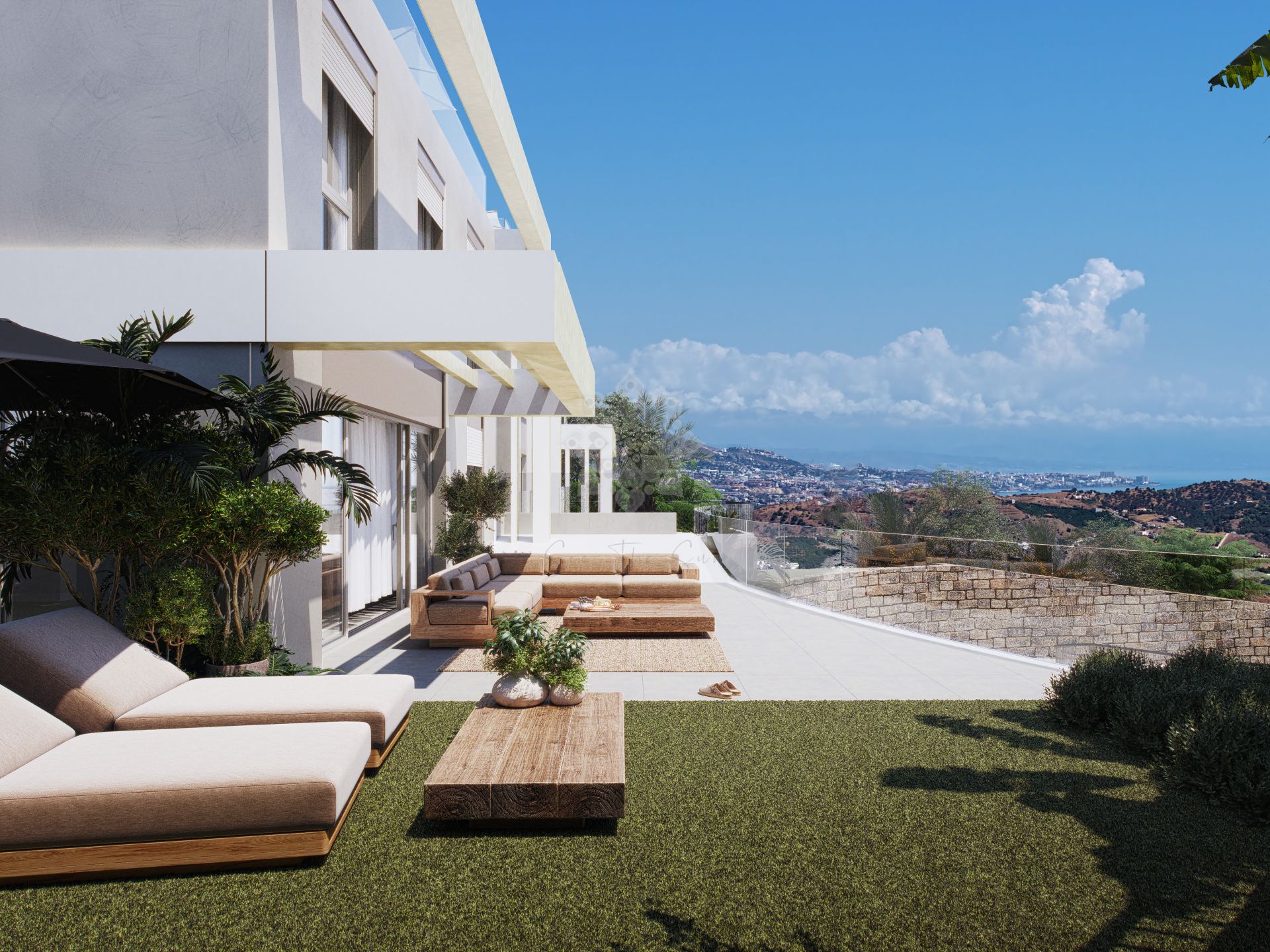 Awans w Cala de Mijas, Mijas Costa
