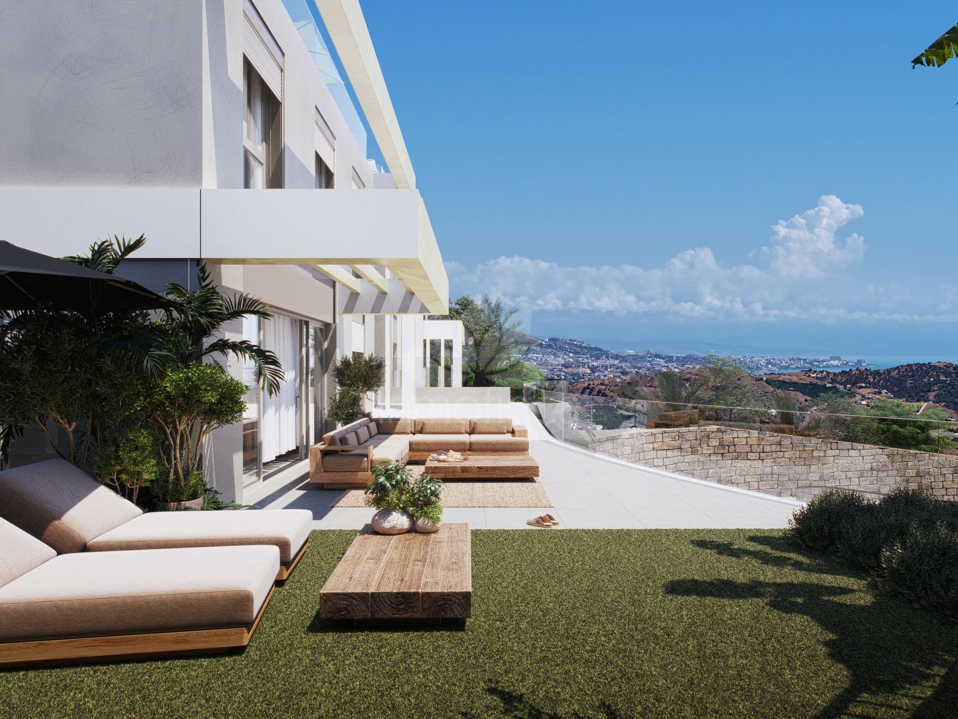 Development in Cala de Mijas, Mijas Costa