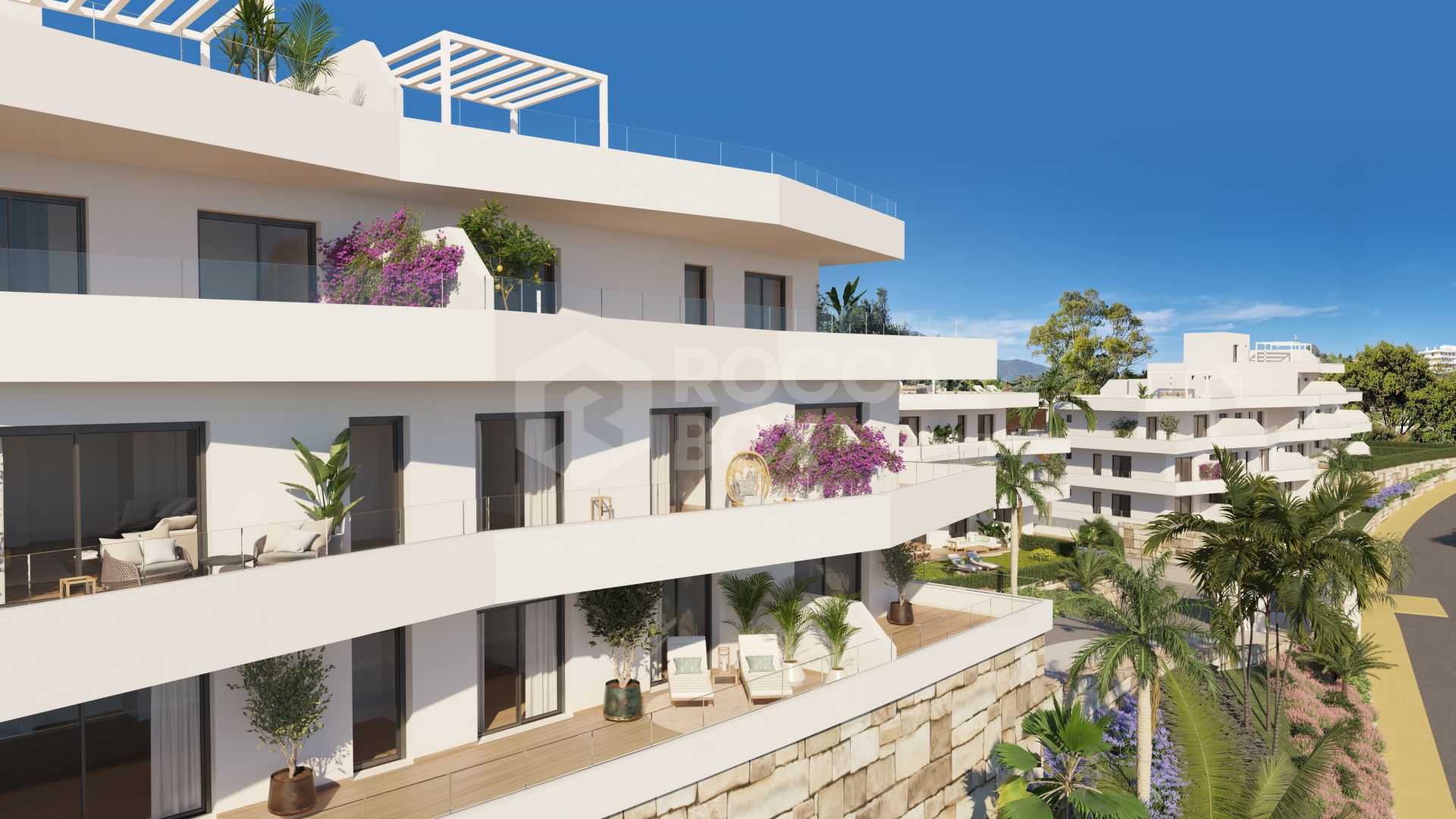 Stunning Apartments &amp; Penthouses for sale in Estepona with beautiful sea views