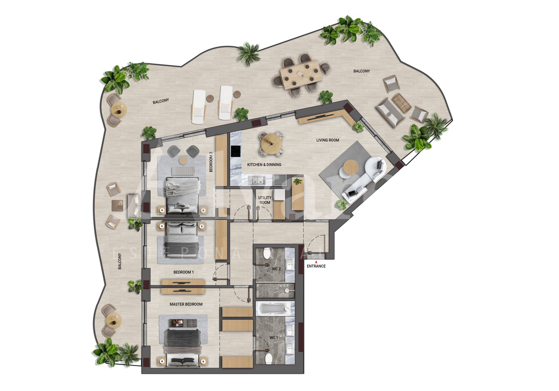 Penthouse in Cadiz