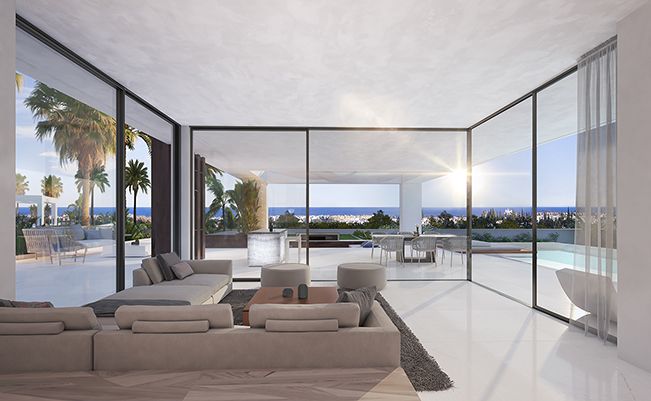 New development of 12 modern villas in Cancelada