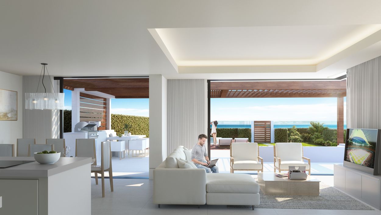 New off plan project of apartments, penthouses, bungalows and villas in Estepona