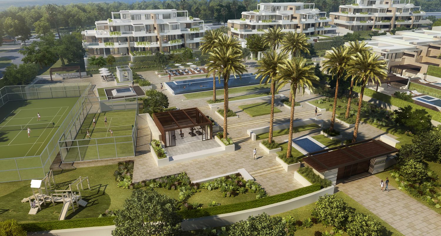 New off plan project of apartments, penthouses, bungalows and villas in Estepona