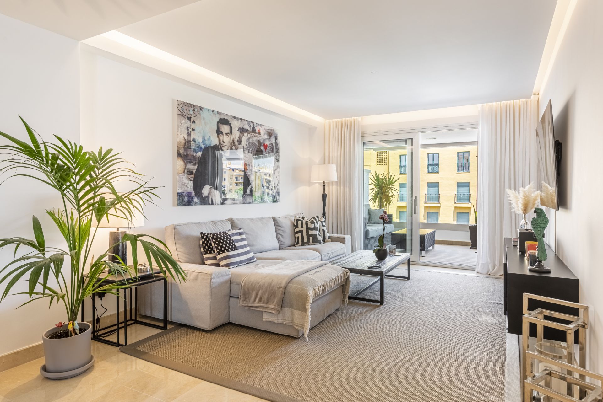 Elegant apartment walking distance to the beach in San Pedro de Alcántara