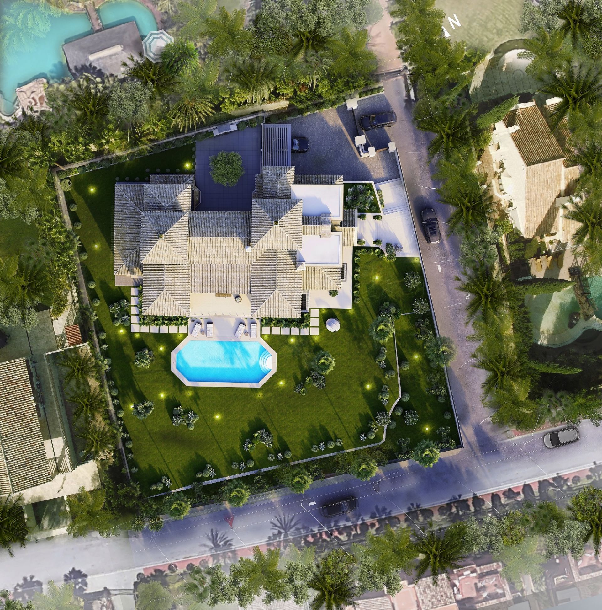 New built villa for sale in Sierra Blanca, Marbella Golden Mile
