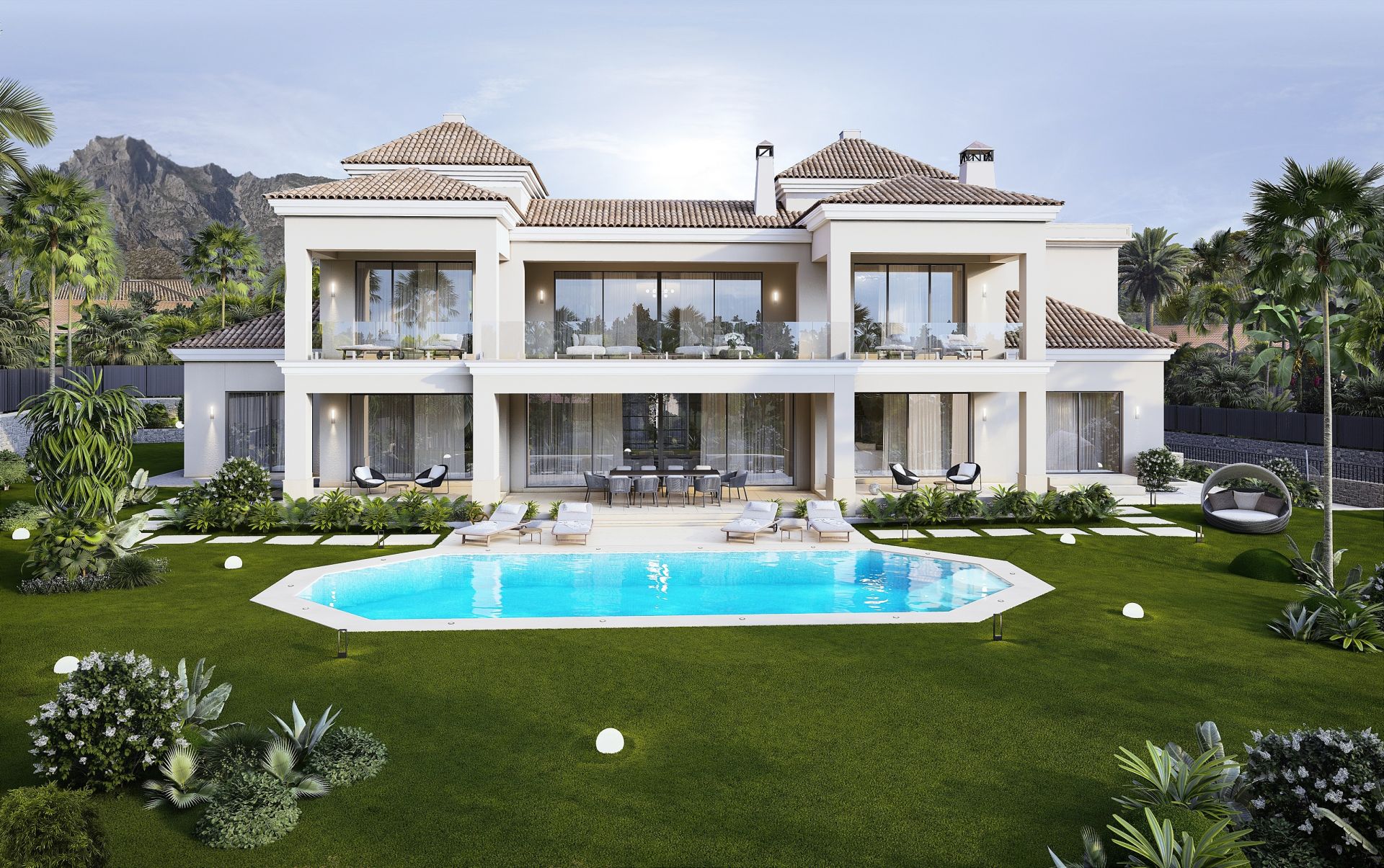 New built villa for sale in Sierra Blanca, Marbella Golden Mile