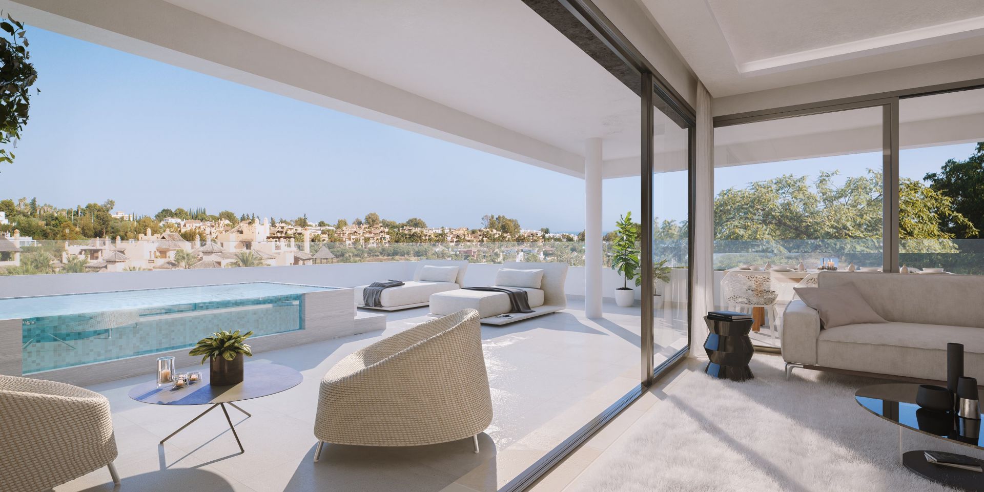 New modern development in El Campanario, Estepona