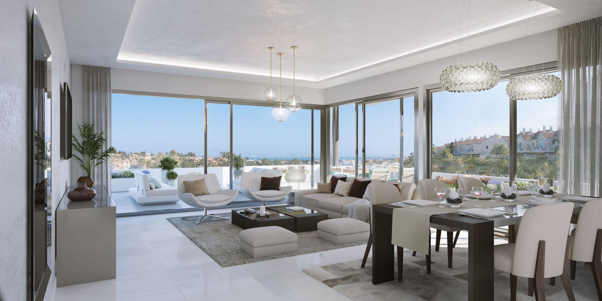 New modern development in El Campanario, Estepona