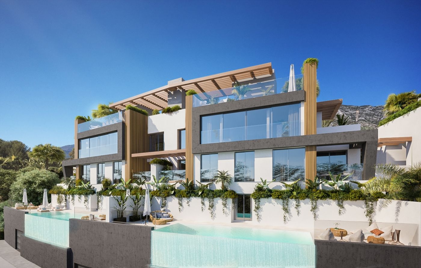 New development of villas in La Quinta, Benahavis