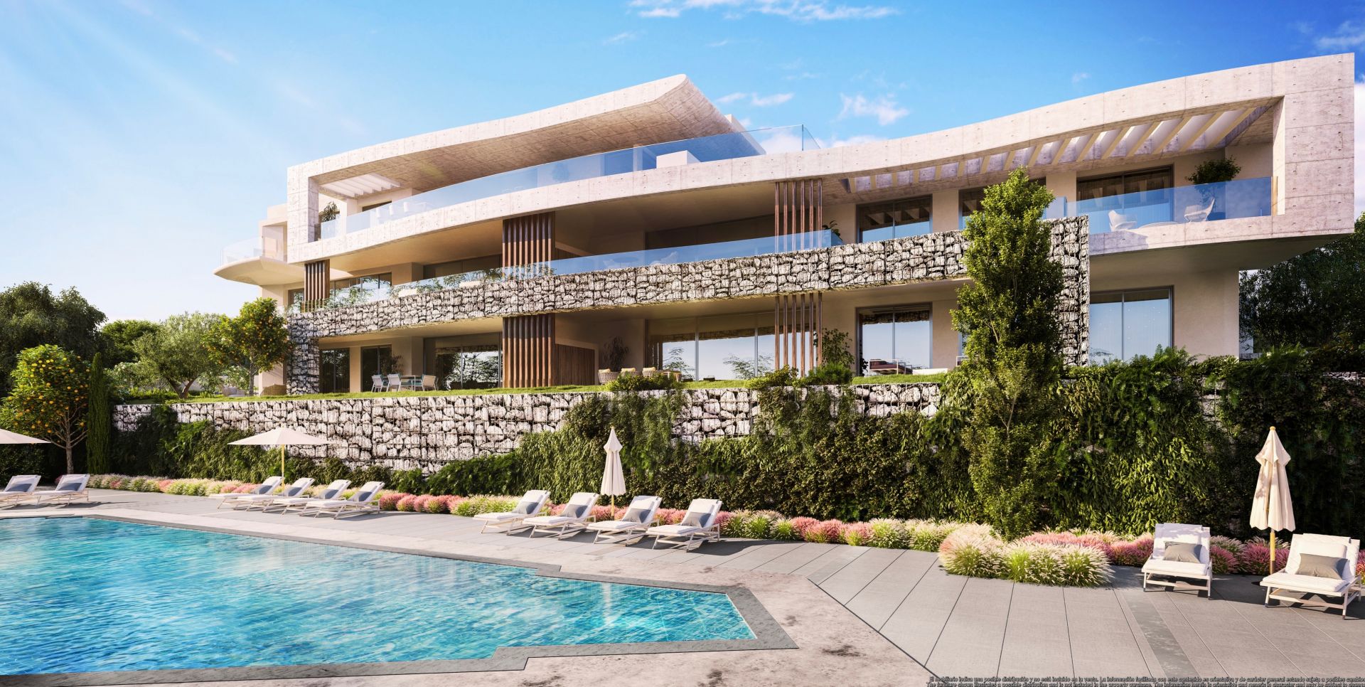 New development of apartments and penthouses in Real de La Quinta, Benahavis
