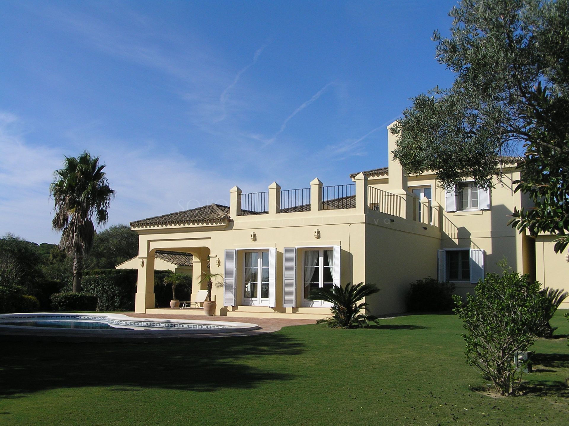 Sotogrande Alto, charming Villa with great views of the sea and golf