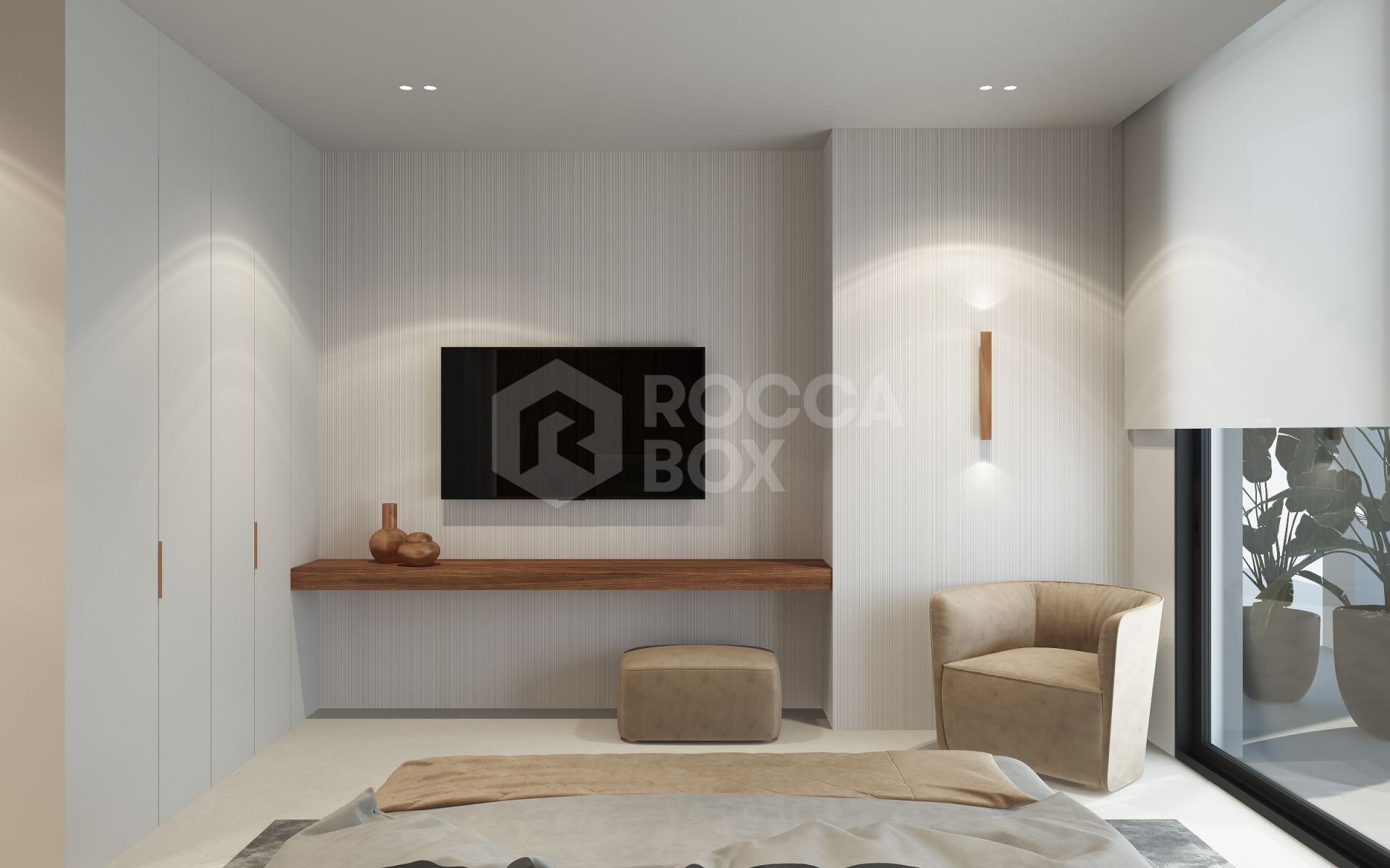 Off-plan contemporary minimalist villa, 1146 m2 built area, walking distance to Puerto Banus, unbeatable location
