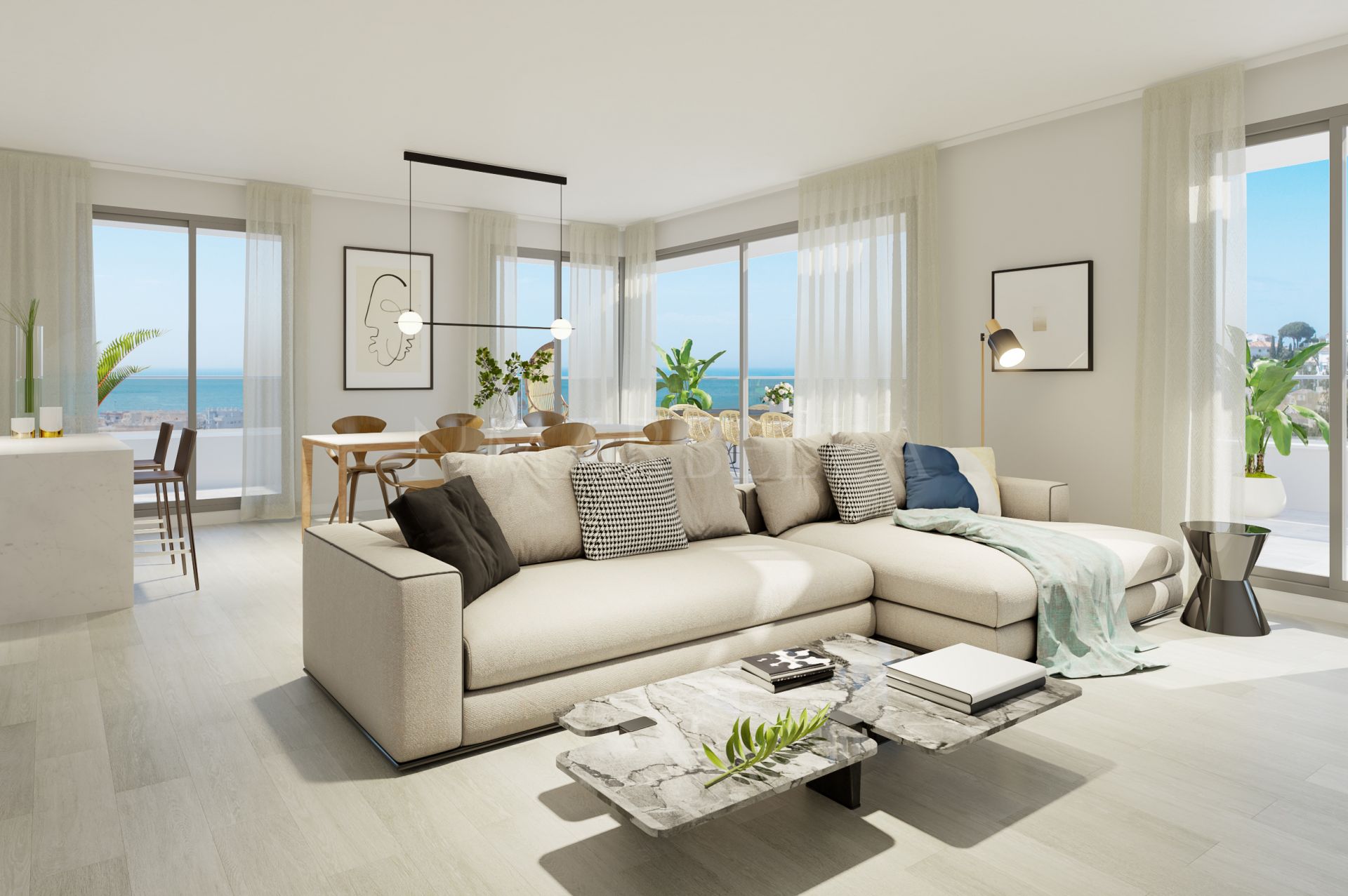 New modern apartment for sale in Cala de Mijas