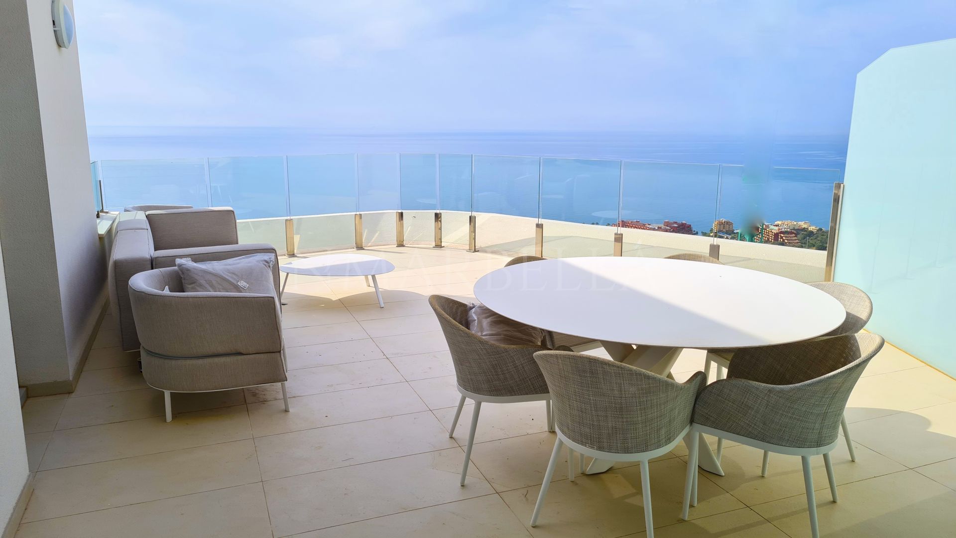 Новый пентхаус дуплекс на продажу в Бенальмадена Коста с панорамным видом на море