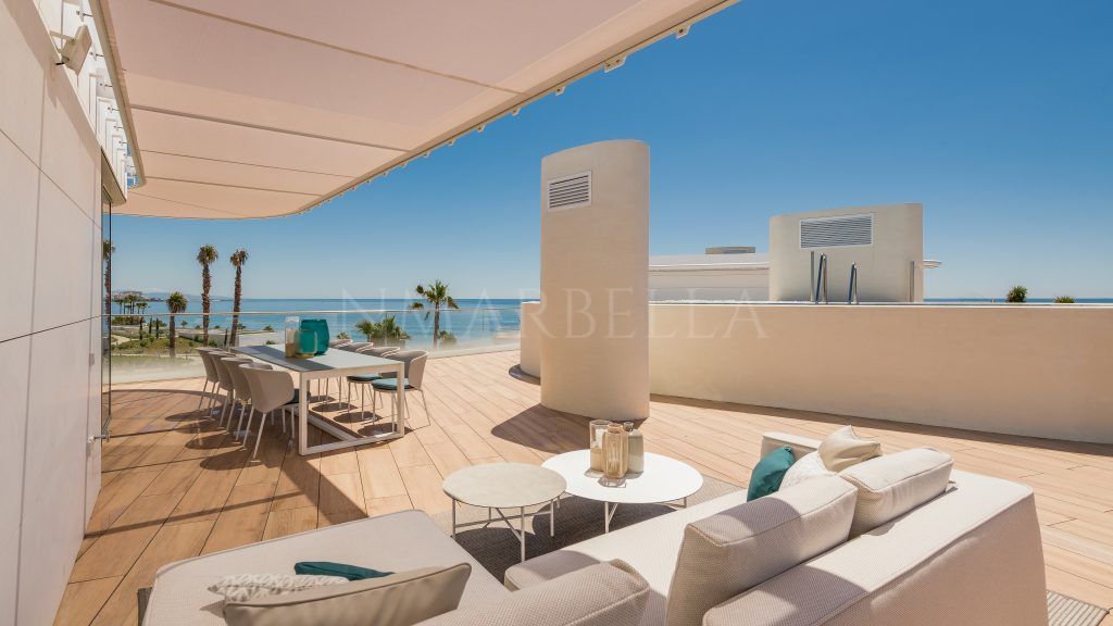 A brand new cutting edge development on the beach for sale in Estepona