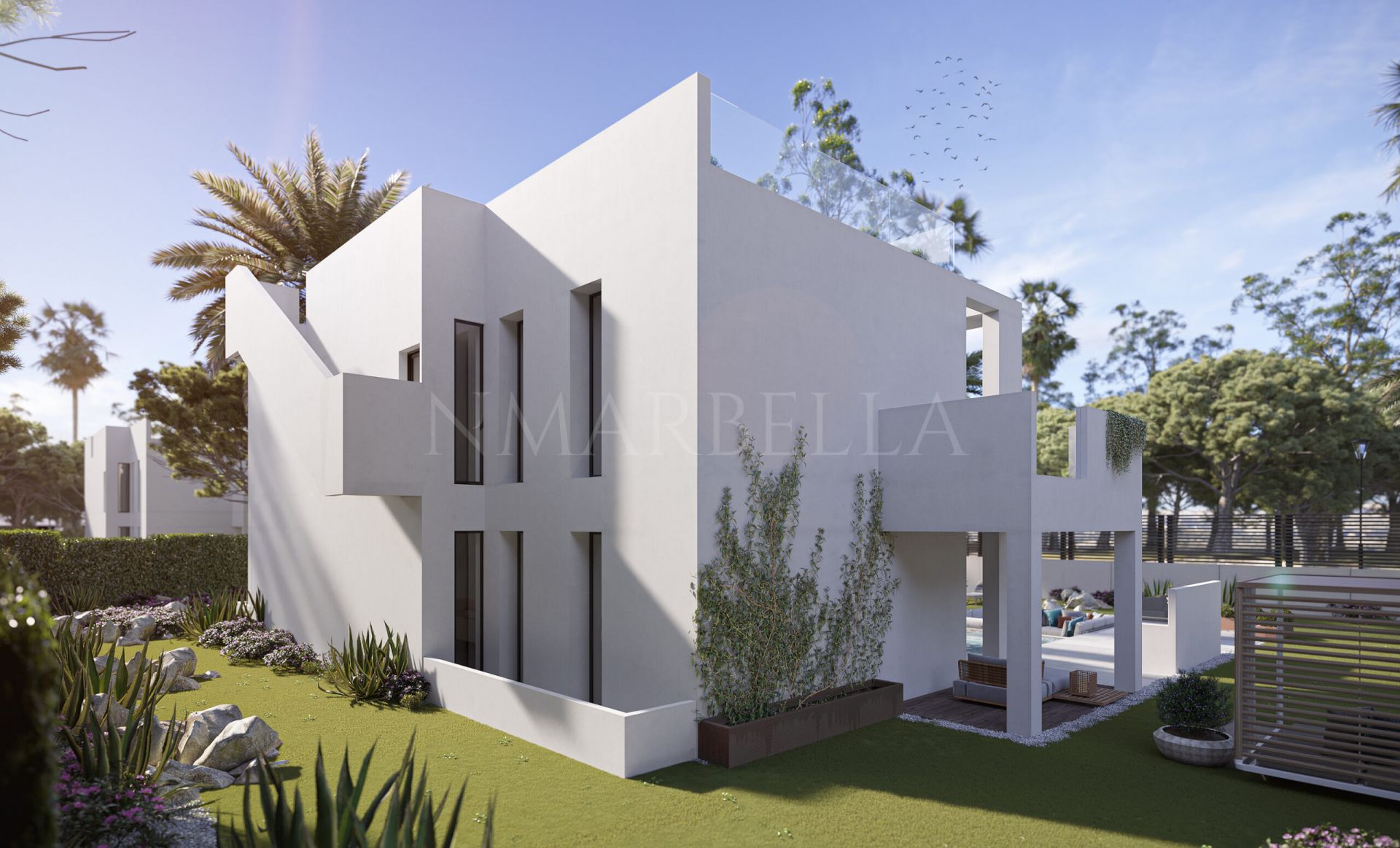 Off plan modern villa for sale in Manilva