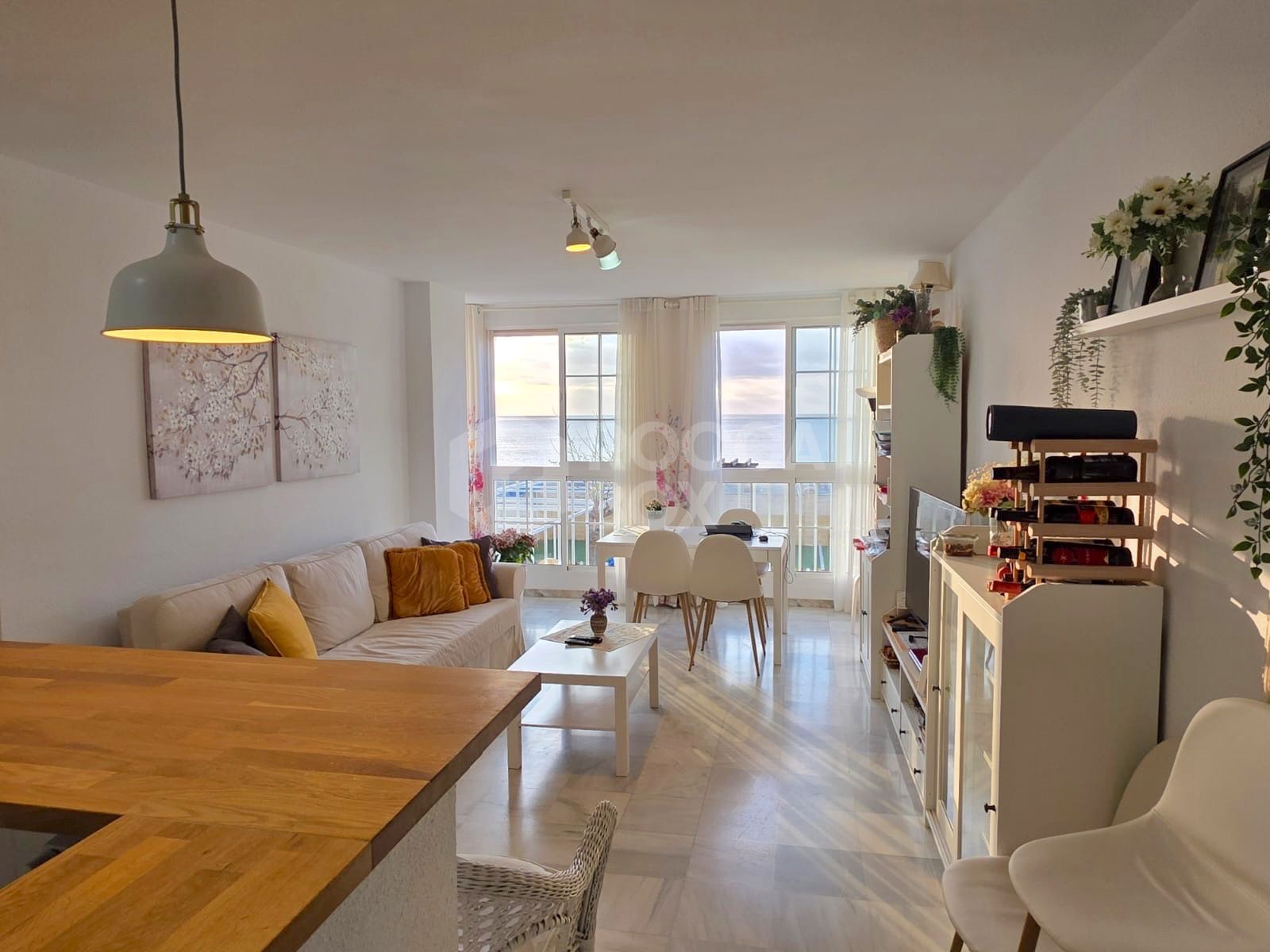 Exclusive Seafront Apartment with Stunning Sea Views for sale In Sabinillas