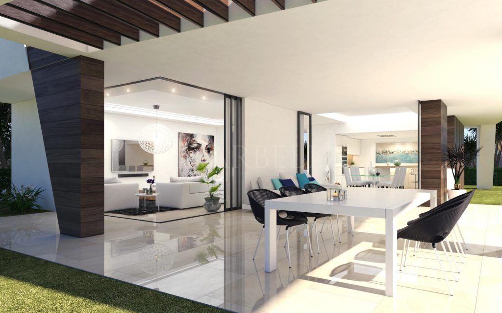 New modern villa for sale in the New Golden Mile, Estepona