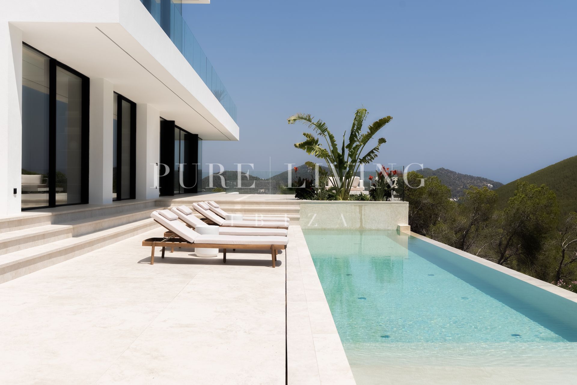 Superbe villa en construction à Roca Llisa, Ibiza
