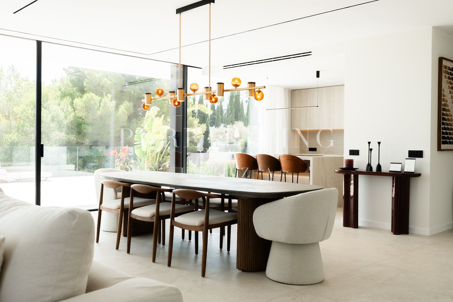 Superbe villa en construction à Roca Llisa, Ibiza