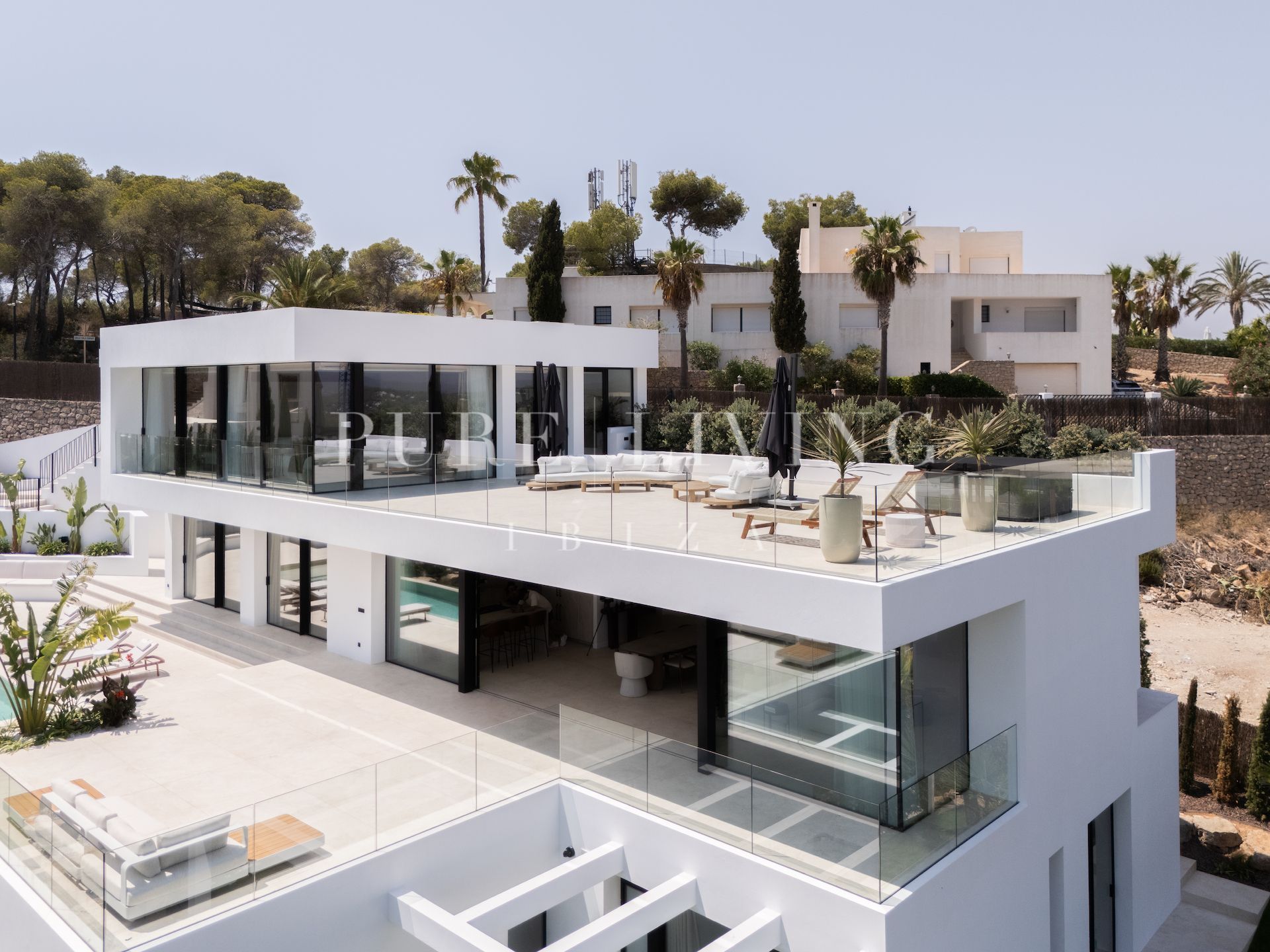 Superbe villa en construction à Roca Llisa, Ibiza