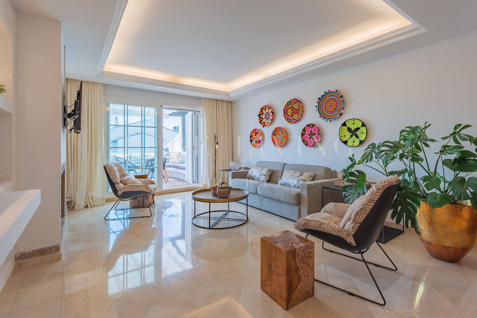 Stunning two bedroom penthouse in Phase II, Puente Romano