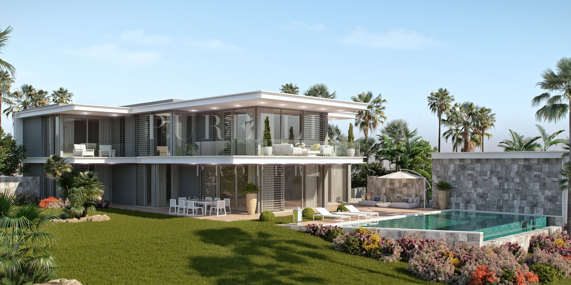 Brand new modern Villas in Cabopino with Sea views