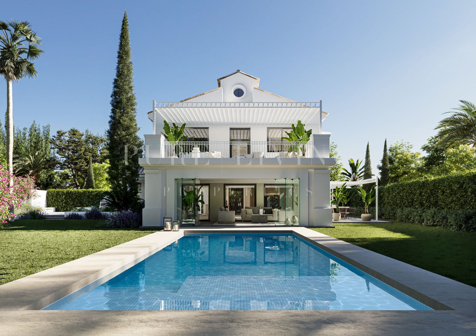 Elegante villa met vier slaapkamers in Nueva Andalucía