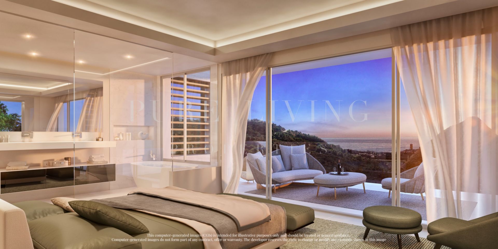 Uitzonderlijke villa met ongelooflijke uitzichten in de nieuwe gated community van luxe villa's