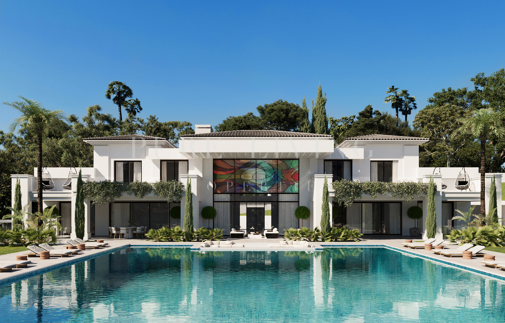 Prachtige moderne villa in Los Flamingos Golf, Benahavis