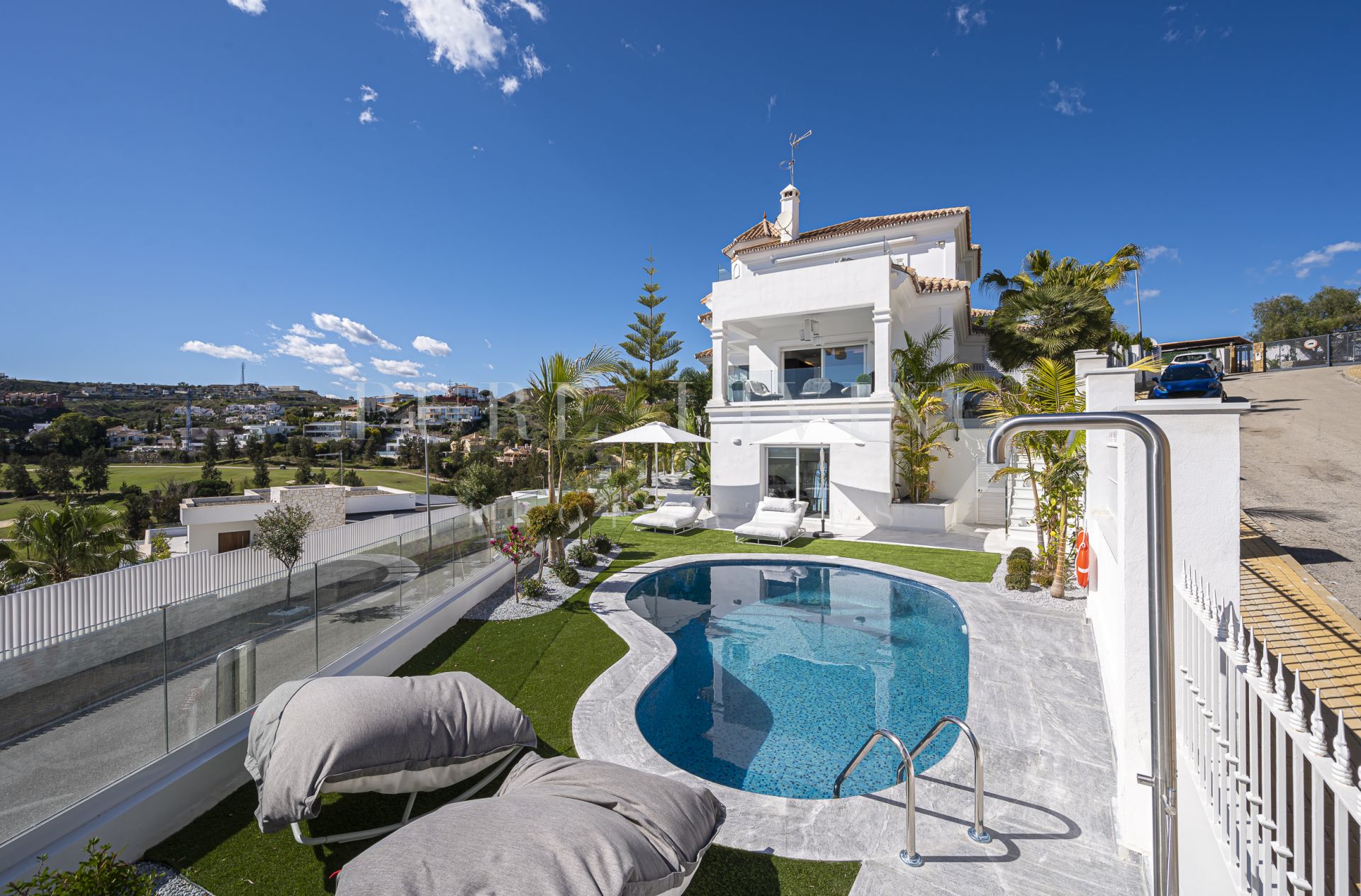 Villa elegante en alquiler con vistas panorámicas espectaculares en La Alquería