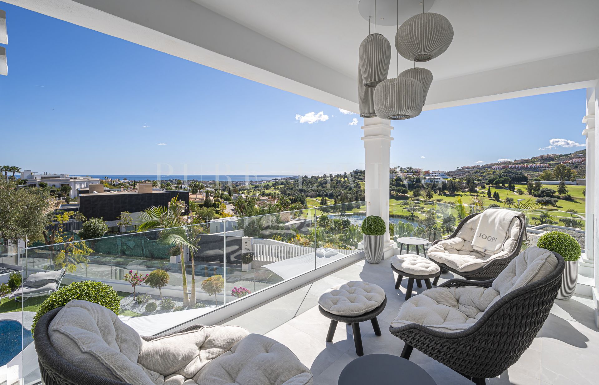 Villa elegante en alquiler con vistas panorámicas espectaculares en La Alquería