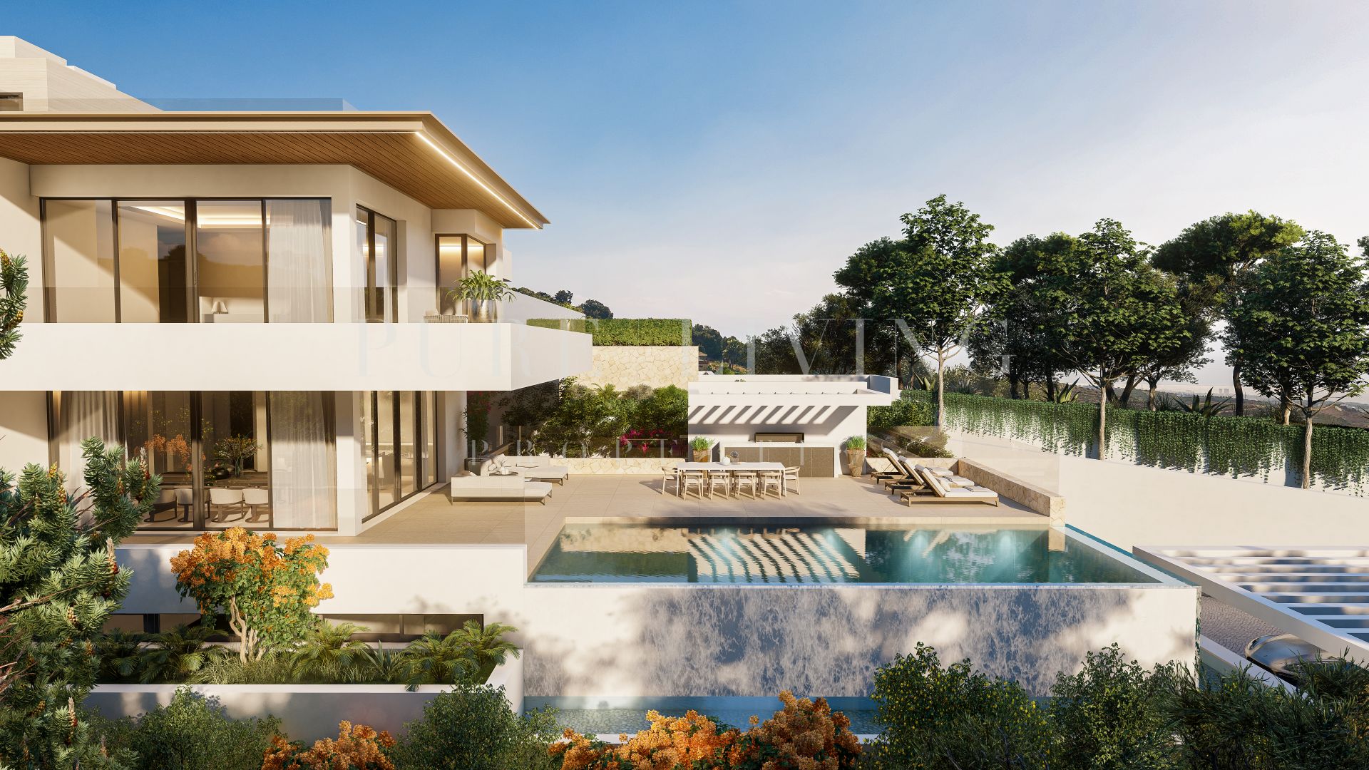 Exquisite villa with stunning sea views located in prime location, Altos de Los Monteros