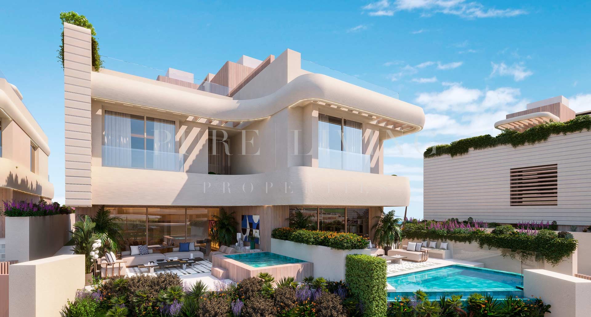 Luxurious 3-Bedroom Semi-Detached Villa with sea views