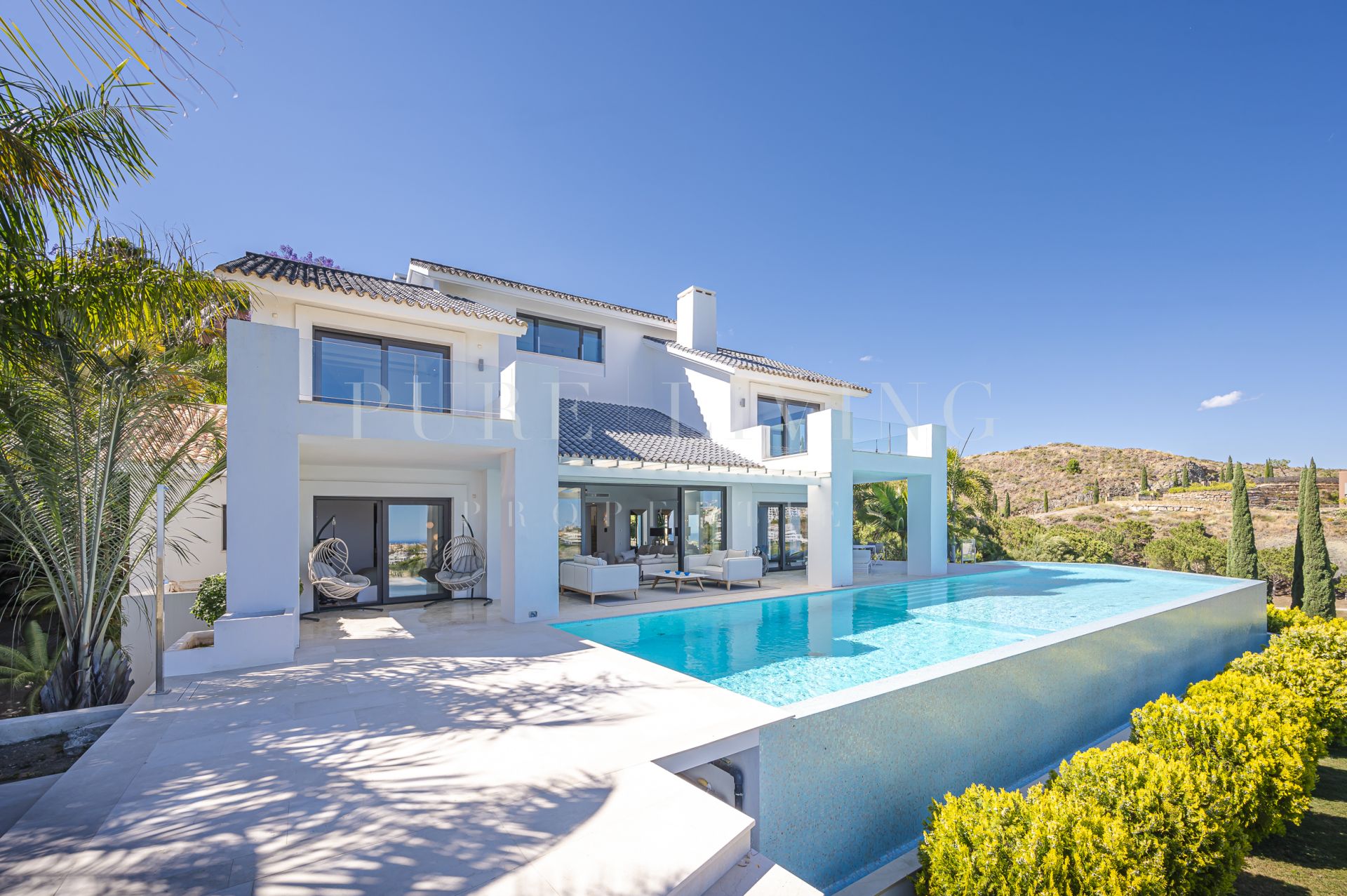 Villa de luxe de 6 chambres avec vue panoramique située dans une zone privilégiée, Los Flamingos Benahavís