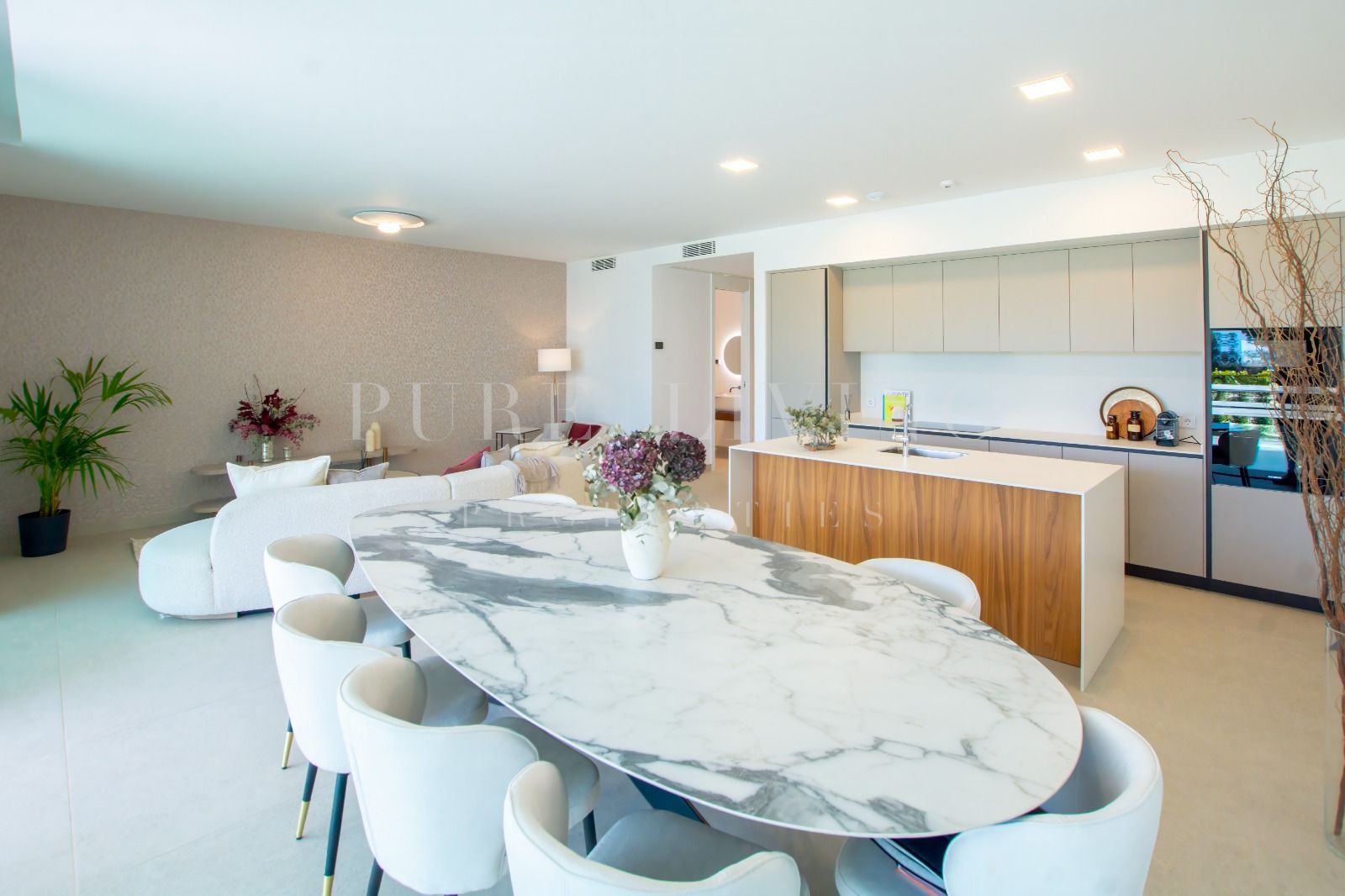 Elegant 3 slaapkamer appartement met zeezicht in, Marbella Sunset Cabopino