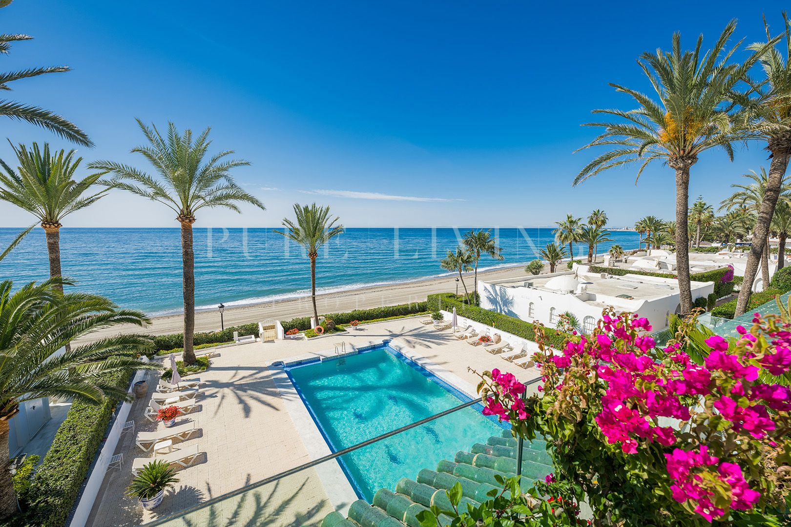 A Unique One Level frontline beach Penthouse in Oasis Club, Golden Mile
