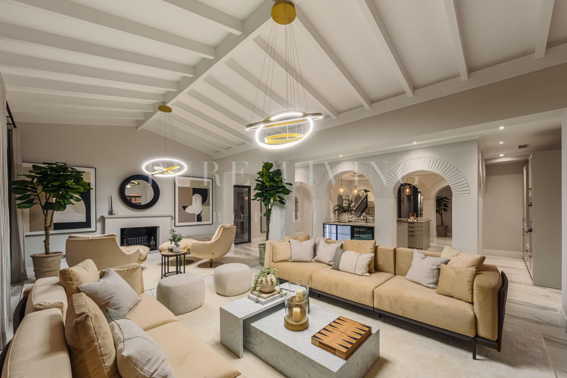 Luxury villa in gated community of Altos Reales.