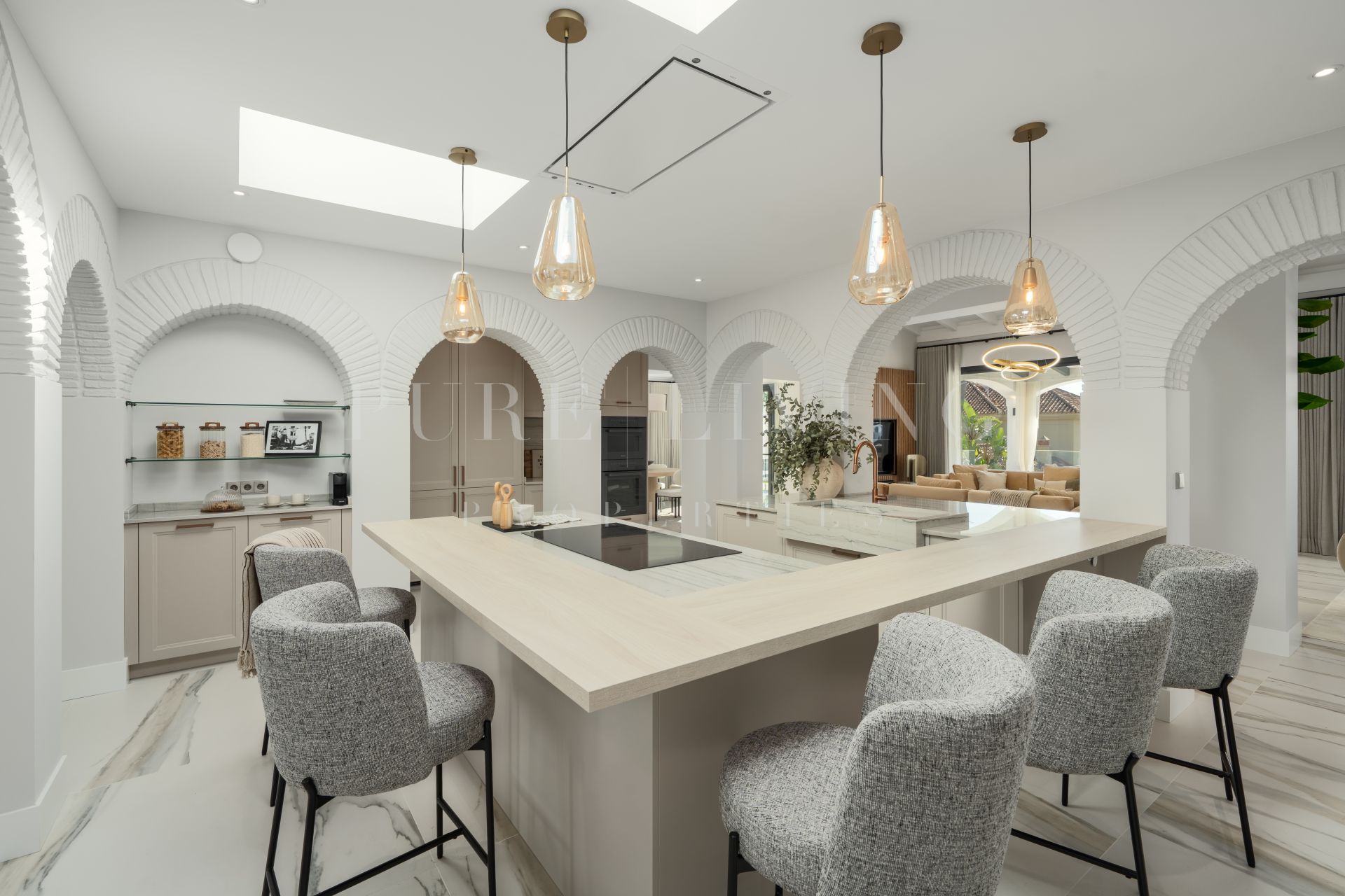 Luxury villa in gated community of Altos Reales.