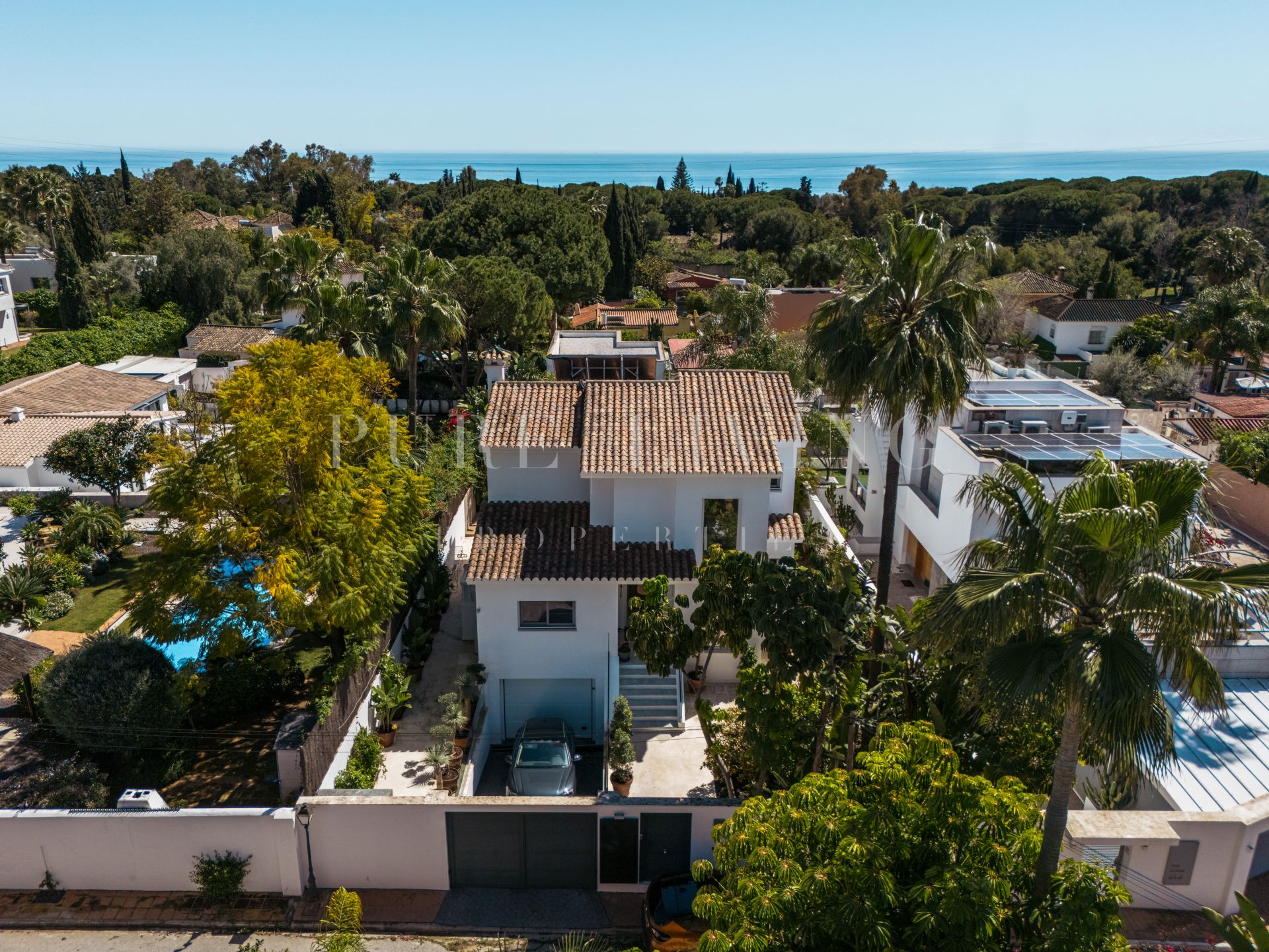 A four bedroom villa in Nagüeles, above Marbella's Golden Mile.