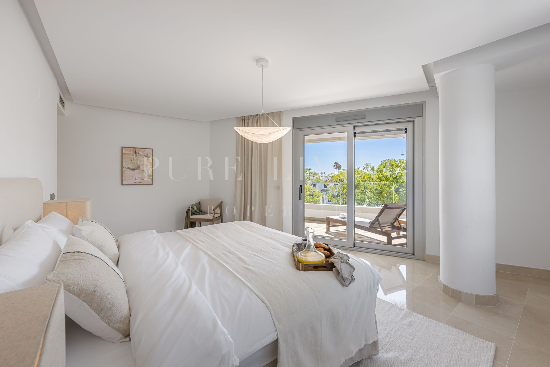 Contemporary Mediterranean Living Steps from the Beach in Nueva Alcántara