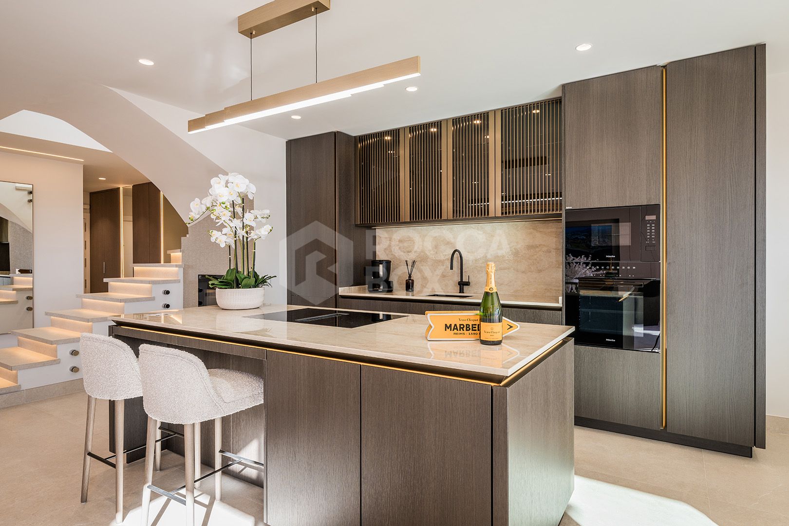 Beachside Duplex Penthouse with Sea Views in the New Golden Mile Estepona